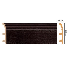 Цветной напольный плинтус Decomaster D233-433 ДМ/8 (120*23*2400 мм)